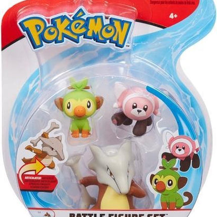 Pokémon Battle Mini Figures 3-Packs 5-8 cm